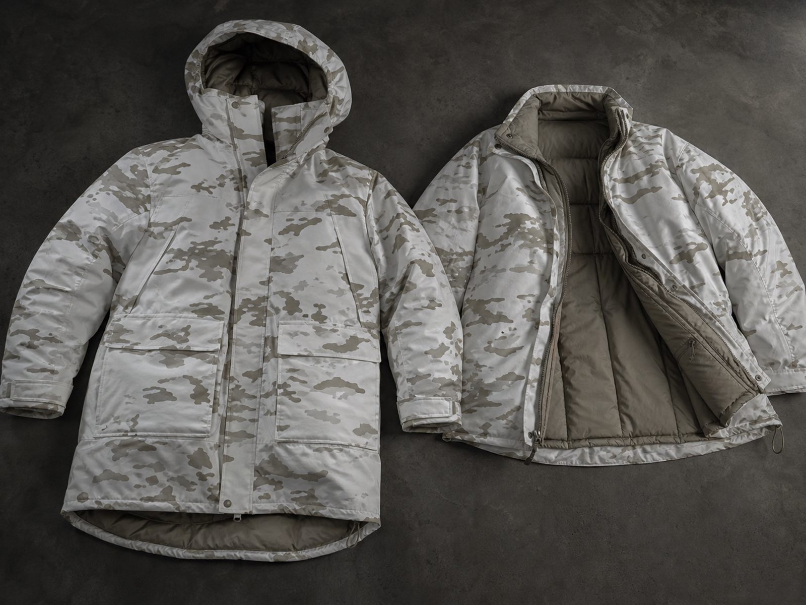 Parkas für extreme Kälte