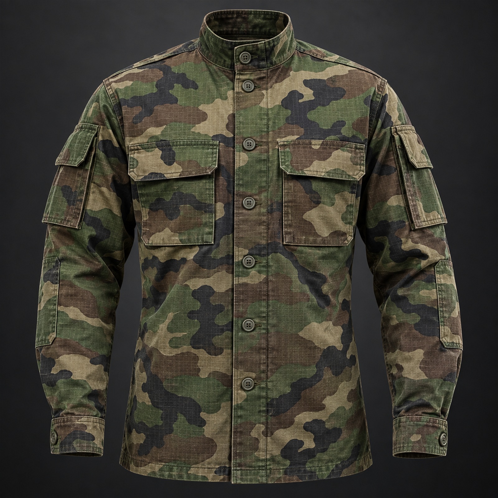 La chemise de campagne BDU gagne sa place en étant le vêtement que le porteur garde sur lui quand les conditions changent.